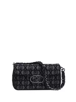 Черная женская сумка через плечо Liu Jo