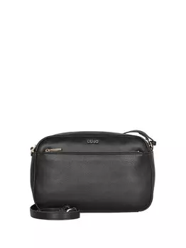 Черная женская сумка через плечо Liu Jo