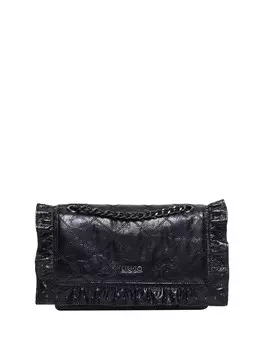 Черная женская сумка через плечо Liu Jo