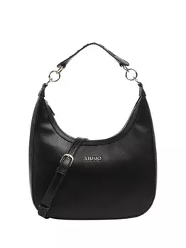 Черная женская сумка через плечо Liu Jo