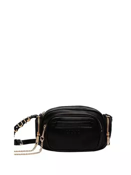 Черная женская сумка через плечо Liu Jo