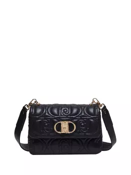 Черная женская сумка через плечо Liu Jo