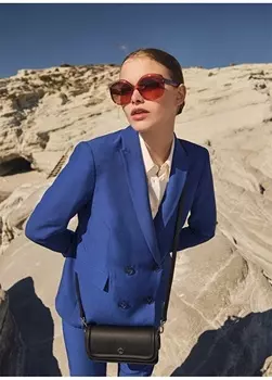 Черная женская сумка через плечо Nautica