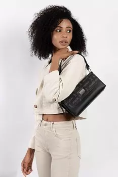 Черная женская сумка через плечо Nera MC231101693 Marie Claire