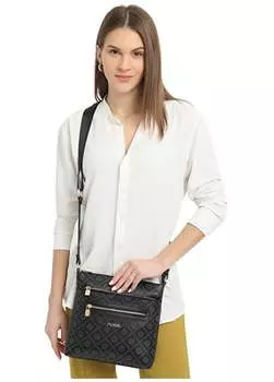 Черная женская сумка через плечо размером 27X26x7 см 05FM24Y1006 Fossil, черный