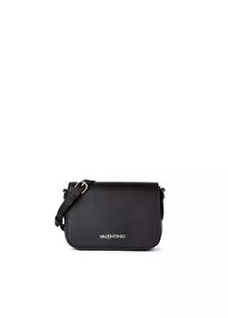 Черная женская сумка через плечо размером 8X22x16 см VBS7LX08550 Valentino, черный