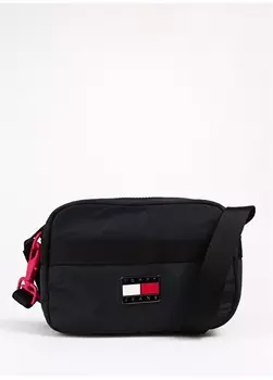 Черная женская сумка через плечо Tommy Hilfiger