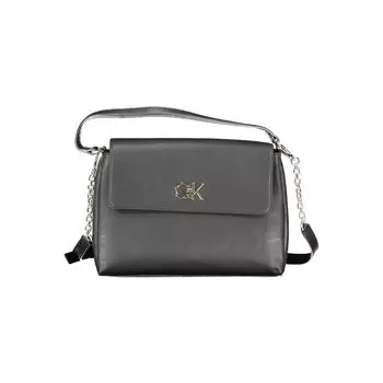 Черная женская сумка из полиэстера Calvin Klein