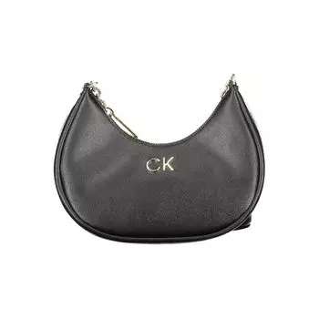 Черная женская сумка из полиэстера Calvin Klein