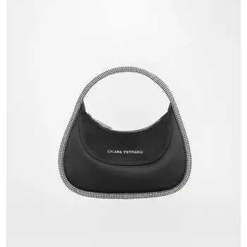 Черная женская сумка из полиэстера Chiara Ferragni Collection