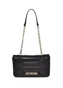 Черная женская сумка на плечо 25X15x6 см JC4054PP1HL1200A Love Moschino, черный