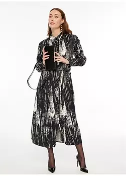 Черная женская сумка на плечо из лакированной кожи Fabrika