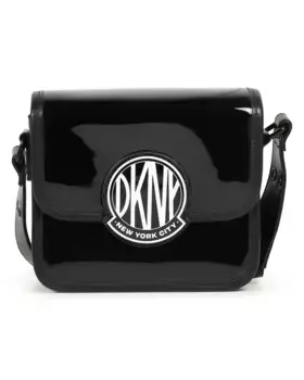 Черная женская сумочка из полиэстера DKNY