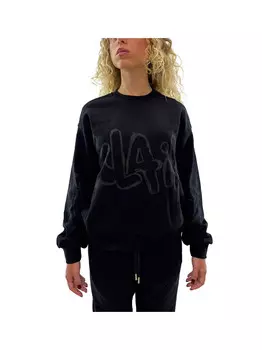 Черная женская толстовка Disclaimer