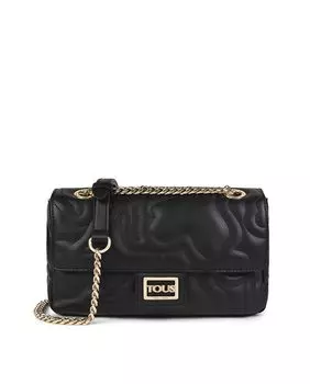 Черная женская удлиненная сумка через плечо Kaos Dream Tous, черный