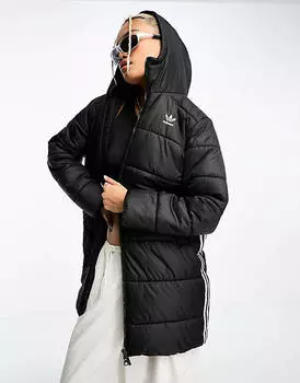 Черная зимняя куртка adidas Originals