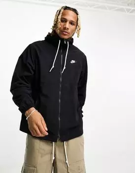 Черная зимняя куртка Nike Windrunner