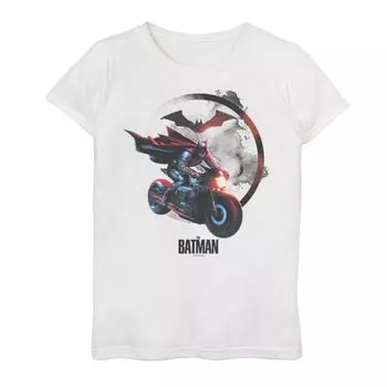 Чернильная футболка с рисунком DC Comics The Batman для девочек 7–16 лет Licensed Character