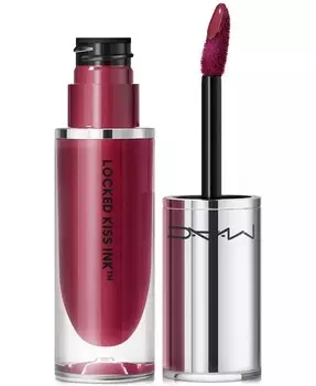 Чернильная губная помада Locked Kiss Mac, цвет Gutsy (Bright Orange Red)