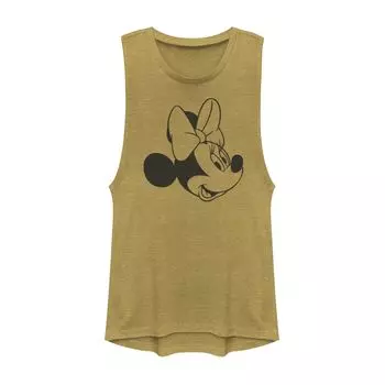 Черно-белая майка с мускулами для юниоров Disney's Minnie Mouse Licensed Character