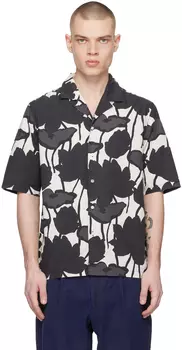 Черно-белая рубашка Эрен Officine Gnrale