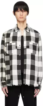 Черно-белая рубашка Сильверадо John Elliott