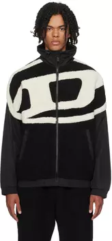 Черно-белая спортивная куртка S-Ovady Diesel