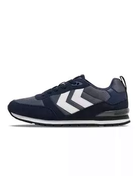 Черно-белые беговые кроссовки Hummel
