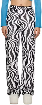 Черно-белые брюки Tic Tic Simon Miller