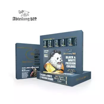Черно-белые цвета страсти, Abteilung 502 - Acrylics