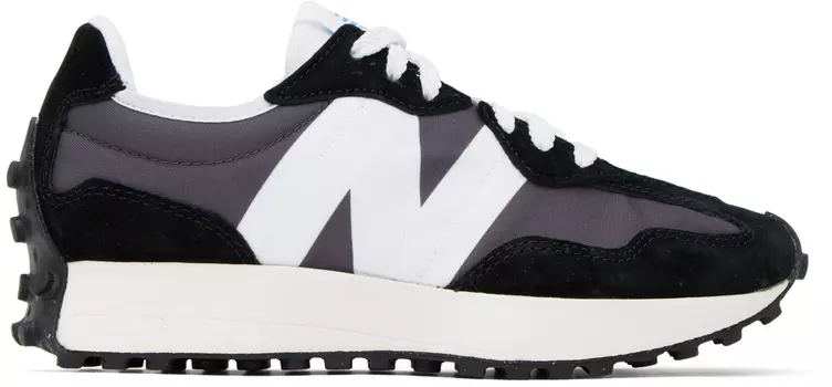 Черно-белые кроссовки 327 New Balance