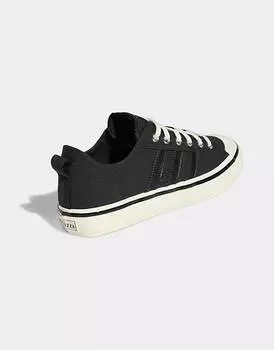 Черно-белые кроссовки adidas Originals Nizza RF