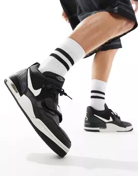 Черно-белые кроссовки Air Jordan Legacy 312 Low