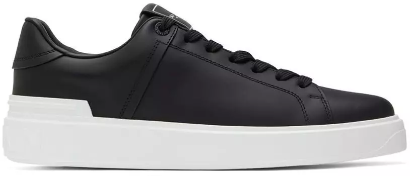 Черно-белые кроссовки B-Court Balmain