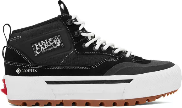 Черно-белые кроссовки MTE Half Cab GORE-TEX Vans