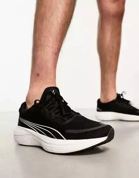 Черно-белые кроссовки Puma Scend