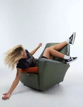 Черно-белые кроссовки Vans SK8-Low