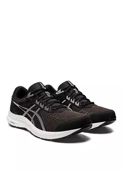 Черно-белые мужские кроссовки Asics