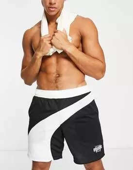 Черно-белые шорты Puma Basketball Flare