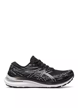 Черно-белые женские кроссовки Asics