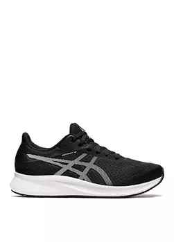 Черно-белые женские кроссовки Asics
