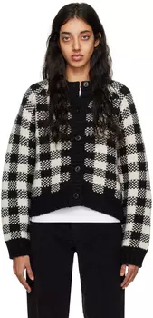 Черно-белый кардиган Atomic YMC