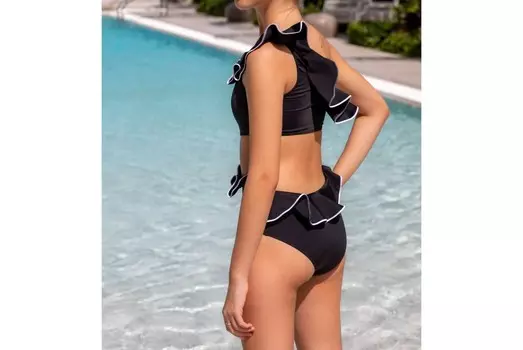 Черно-белый купальник Juliana для подростков NESSI BYRD