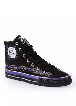 Черно-фиолетовая женская повседневная обувь No Fear