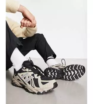 Черно-коричневые кроссовки New Balance 610