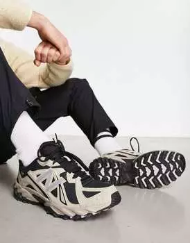 Черно-коричневые кроссовки New Balance 610