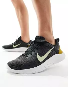Черно-оливковые кроссовки Nike Flex Experience 12