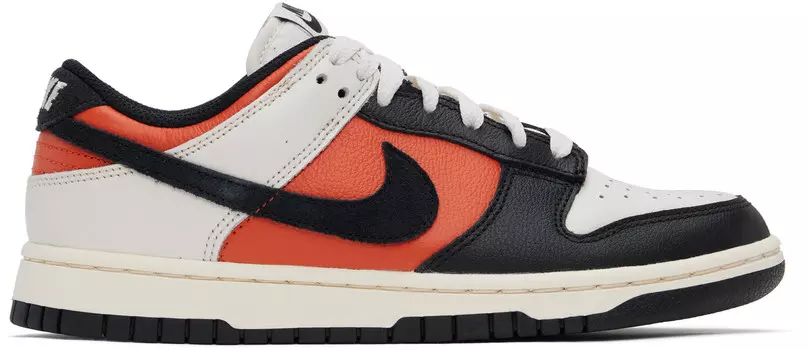 Черно-оранжевые кроссовки Dunk Low Retro Nike