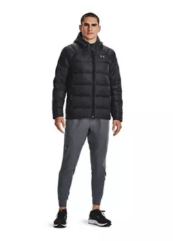 Черно-серая мужская куртка-пуховик Under Armour