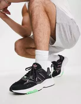 Черно-серые кроссовки adidas Originals Retropy F90